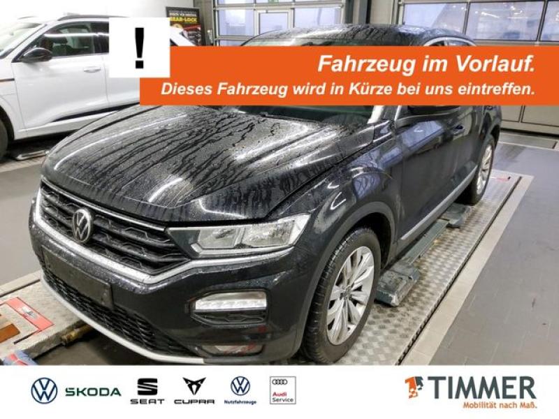 VW  T-Roc 1.5 TSI DSG SPORT +AHK +NAVI +SHZ +17" PDC, Deep Black Perleffekt