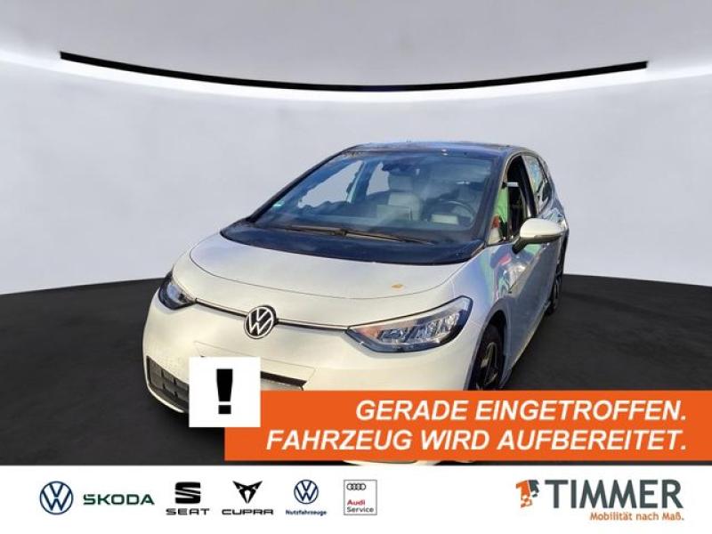 VW  ID.3 PRO 62 kWh +LED +ACC +APP +NAVI +SHZ +LM +C, Gletscherweiß Metallic Schwarz