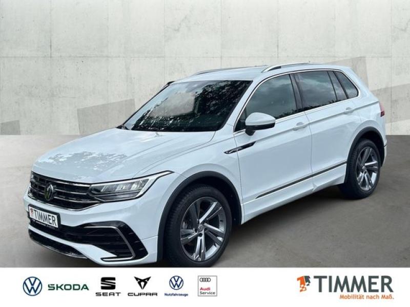 VW  Tiguan 2.0 TDI DSG R-LINE *AHK *RKAM *TRAVEL *LE, Pure White