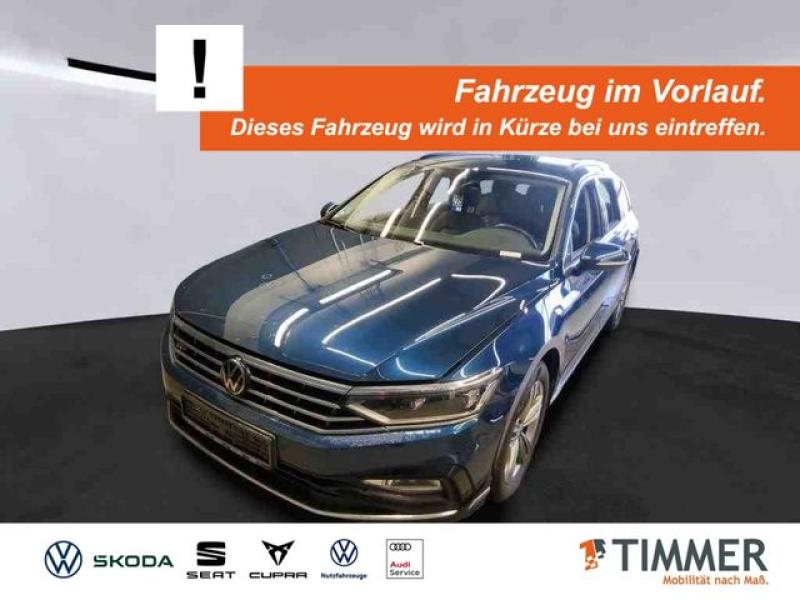 VW  Passat Variant 2.0 TDI DSG R-LINE +IQ.LIGHT +ACC, Aquamarinblau Metallic
