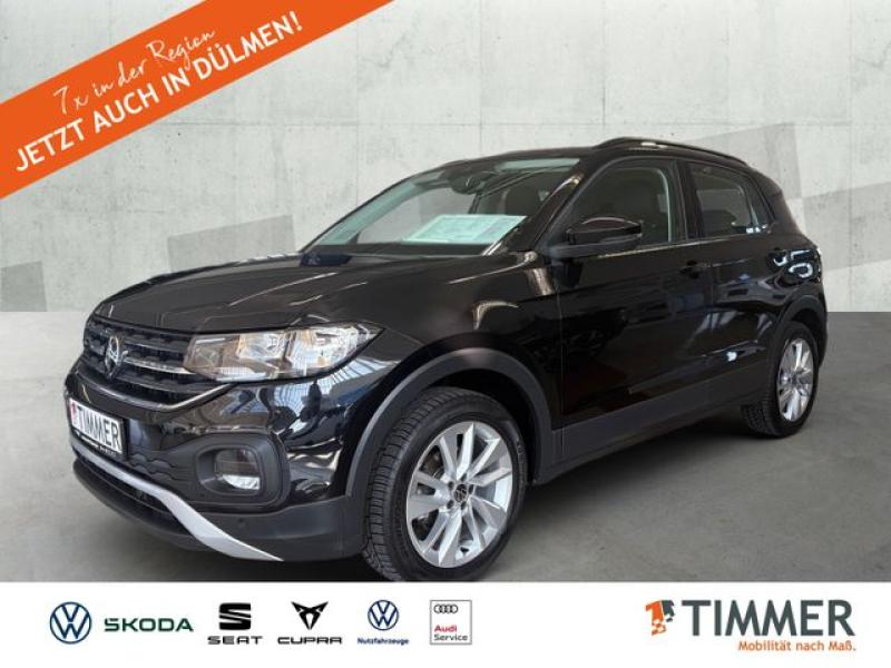 VW  T-Cross 1.0 TSI LIFE +RKAM +VIRTUAL +DAB+ +17" +, Deep Black Perleffekt