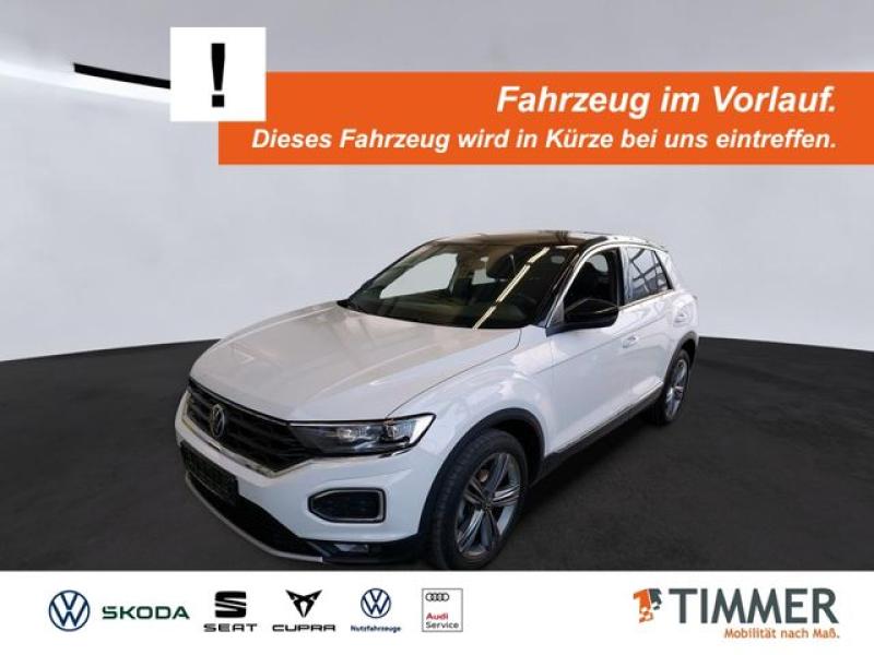 VW  T-Roc 1.5 TSI DSG SPORT +LED +ACC +RKAM +VIRTUAL, Pure White Schwarz