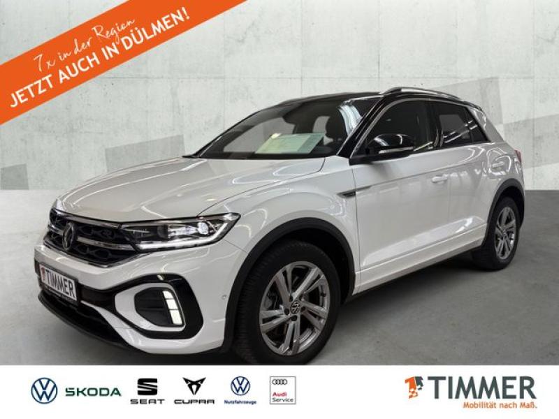 VW  T-Roc 2.0 TDI DSG R-LINE +AHK +LED +ACC +RKAM +V, Pure White