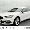 SEAT  Leon FR 1.5eTSI 110kW (150PS)*AHK*DSG*SHZ*GJR*AC, Glacial Weiß Metallic