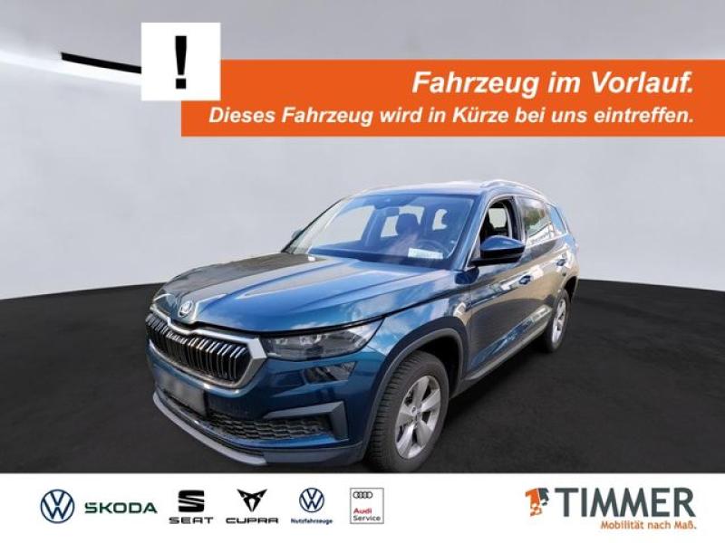 SKODA  Kodiaq 2.0 TDI DSG STYLE +AHK +STHZ +MATRIX +ACC, Lava Blau Metallic