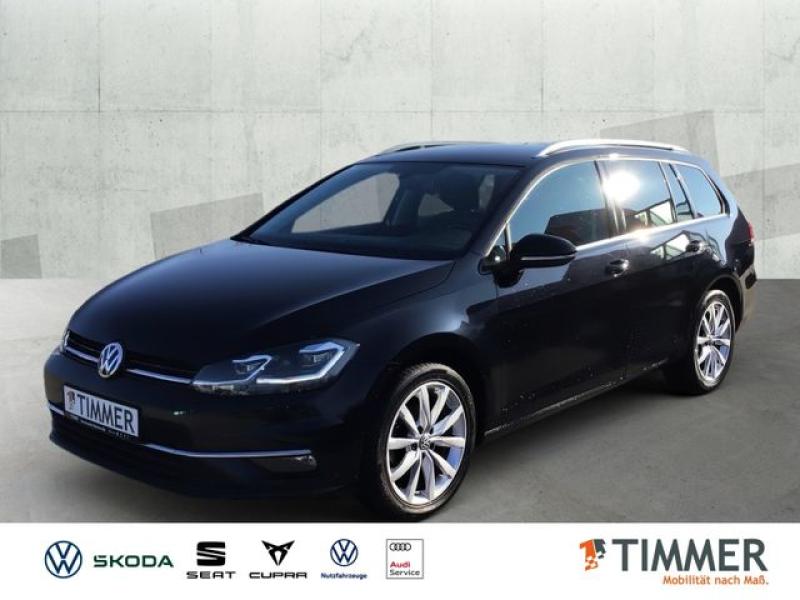 VW  Golf VII Variant 2.0 TDI HIGHLINE +LED +ACC +SHZ, Deep Black Perleffekt