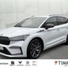 SKODA  Enyaq 60 SportLine +AHK +RKAM +ACC +LM +SHZ +, Moon-Weiss Metallic
