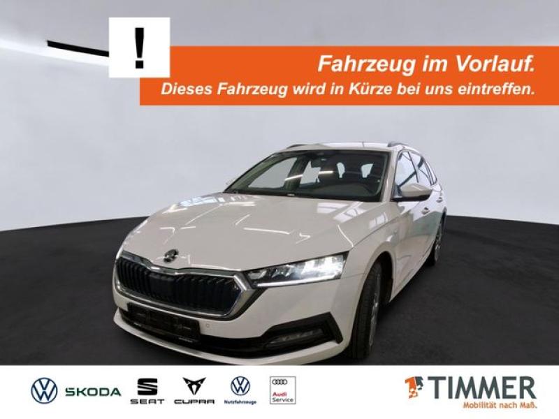 SKODA  Octavia Combi 2.0 TDI DSG TOUR +AHK +LED +NAVI +, Candy Weiß