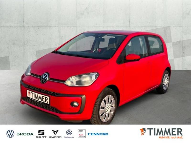 VW  up! 1.0 MOVE! +4-TÜR +ALLWETTER +SHZ +DAB+ +KLIM, Tornadorot