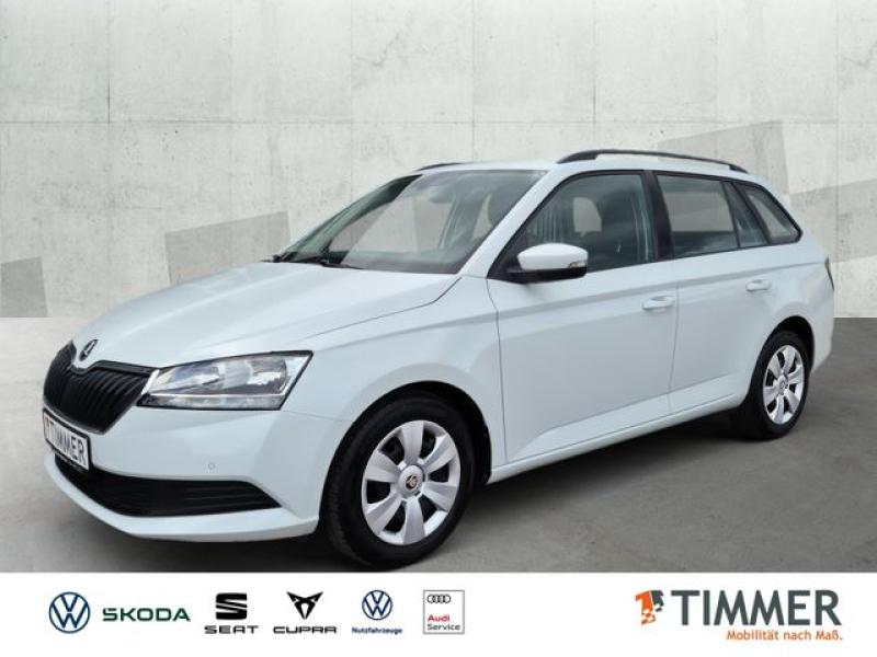 SKODA  Fabia Combi 1.0 TSI DSG *TEMPO *CLIMA *DAB *SHZ, Moon Weiss Metallic