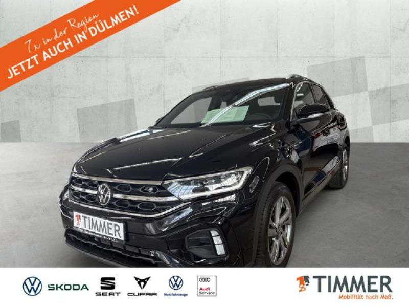 VW  T-Roc 1.5 TSI DSG R-LINE +AHK +RKAM +ACC +APP +N, Deep Black Perleffekt