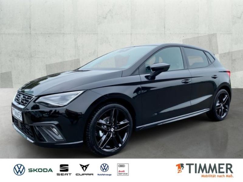 SEAT  Ibiza FR Black Edition 1.5TSI 110kW (150 PS) *DS, Midnight Schwarz Metallic