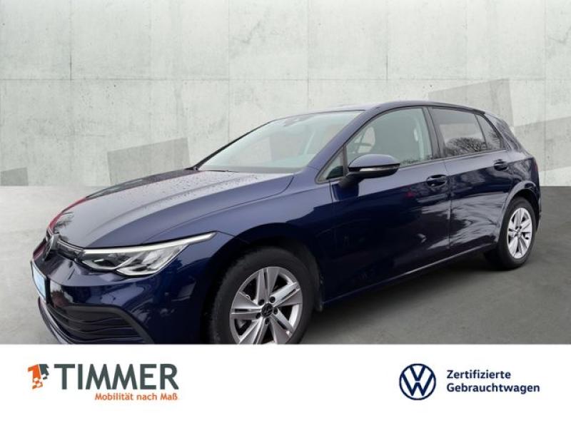 VW  Golf VIII 1.5 TSI LIFE +LED +ACC +VIRTUAL +NAVI, Atlantic Blue Metallic