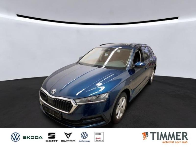 SKODA  Octavia Combi 1.5 eTSI DSG CLEVER +LED +RKAM +NA, Lava Blau Metallic