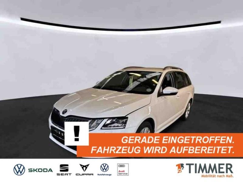 SKODA  Octavia Combi 2.0 TDI DSG TOUR +AHK +LED +ACC +N, Candy-Weiß
