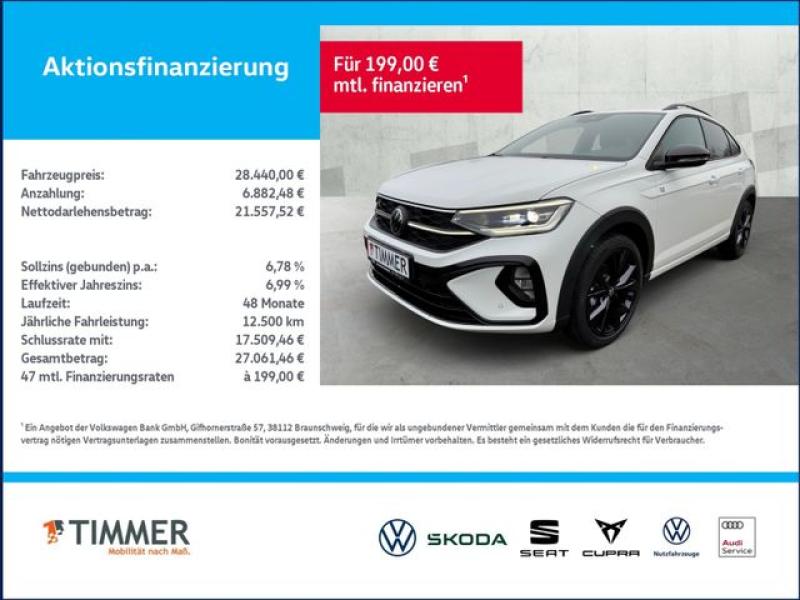 VW  Taigo  1,0 l TSI OPF 150 PS, Pure White