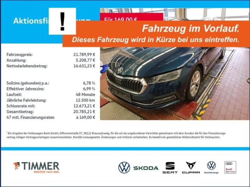 SKODA  Octavia Combi 1.5 eTSI DSG STYLE +MATRIX +ACC +H, Lava Blau Metallic