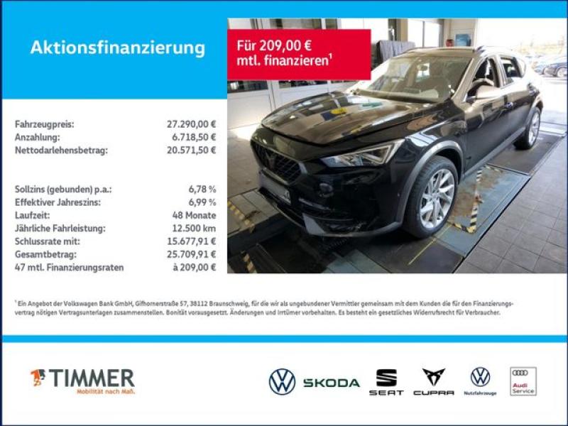 CUPRA  Formentor 2.0 TDI DSG 4DRIVE +AHK +LED +ACC +NAV, Midnight Schwarz Metallic