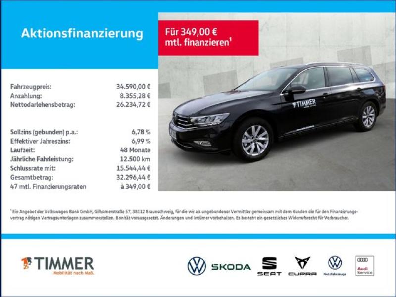 VW  Passat Variant Business 2.0 TDI DSG *AHK*EASY OP, Deep Black Perleffekt