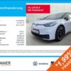 VW  ID.3 PRO PERF. LIFE 62 kWh +LED +WÄPU +ACC +NAVI, Gletscherweiß Metallic