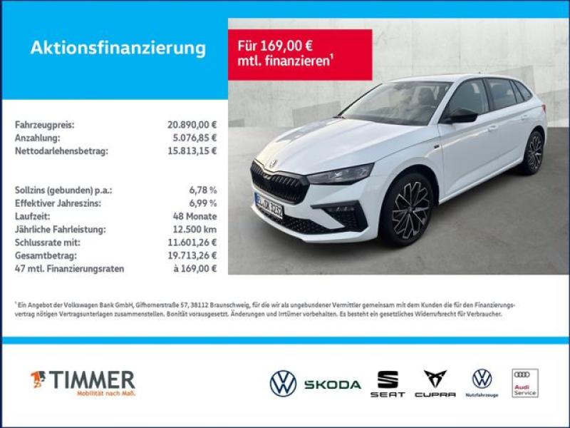 SKODA  Scala 1.0 TSI TOUR BLACK *MATRIX *RKAM *CARPLAY, Moon Weiss Metallic
