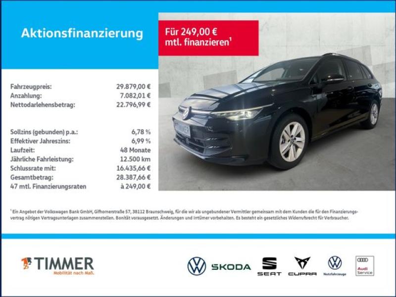 VW  Golf Variant Life 2.0 TDI *DISCOVER*RKAM*LED PLU, Grenadillschwarz Metallic