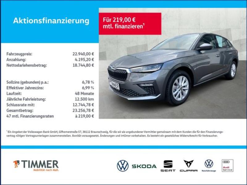 SKODA  Scala 1.0 TSI DSG Selection *NAVI*KAMERA*, Grau