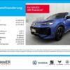 VW  T-ROC R-Line 1.5 l eTSI DSG "neues Modell"IQ-DRI, Celestial Blue Metallic Schwar