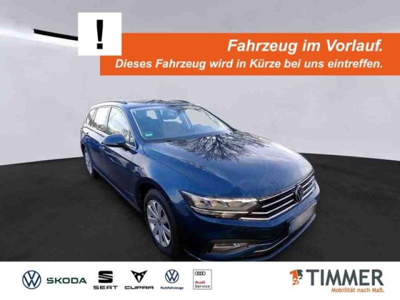 VW  Passat Variant 2.0 TDI DSG BUSINESS +AHK +LED +A, Aquamarinblau Metallic