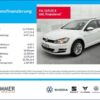 VW  Golf VII 1.4 TSI Cup BMT Navi Kamera Pano SHZ, Pure White