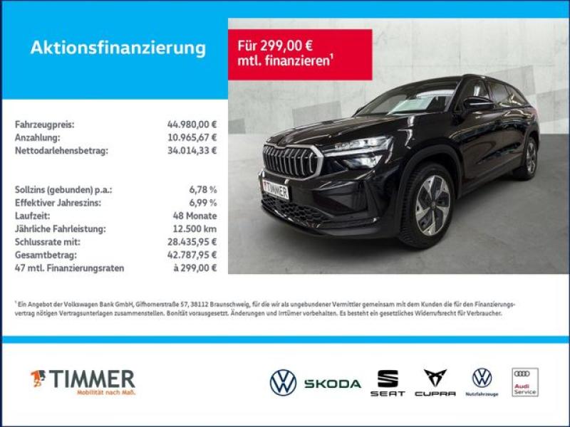 SKODA  Kodiaq 2.0 TDI DSG 4x4 SELECTION +CANTON +AHK +M, Black-Magic Perleffekt