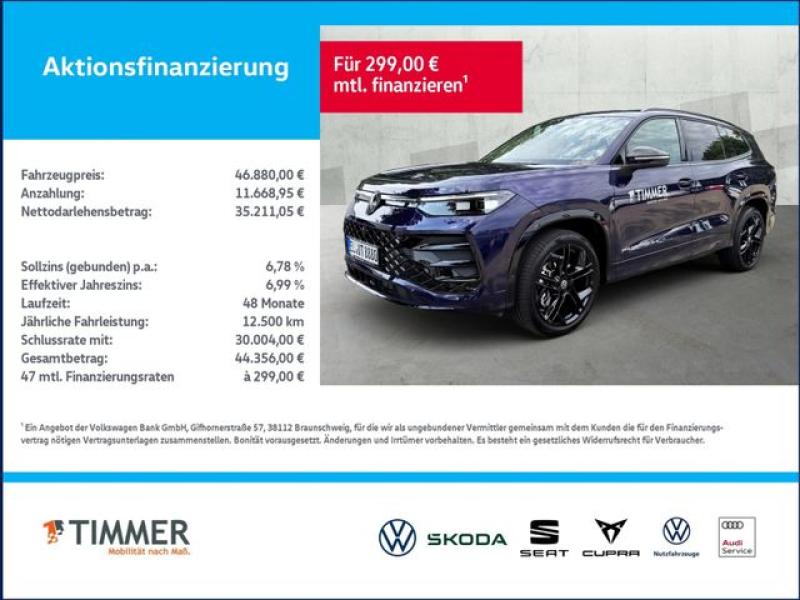 VW  Tayron R-Line 7-Sitzer 2,0 TDI *MATRIX*PANORAMA*, Ultra Violet Metallic