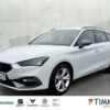 SEAT  Leon ST 1.5 eTSI DSG FR +LED +ACC +RKAM +NAVI +S, Glacial Weiß Metallic
