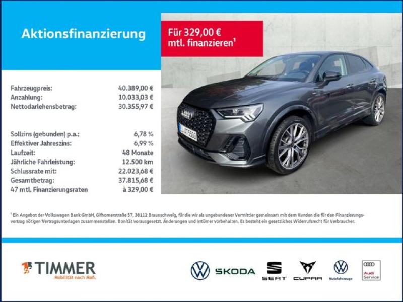 AUDI  Q3 Sportback 35 TDI S line S tronic *NAVI PLUS*B, Daytonagrau