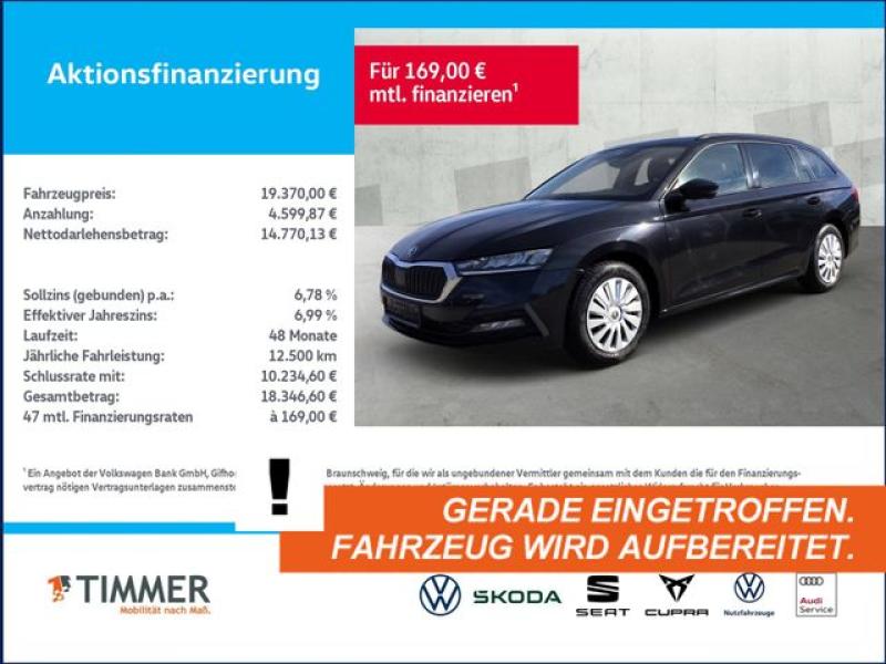 SKODA  Octavia Combi 2.0 TDI DSG +AHK +STHZ +LED +NAVI, Black Magic Perleffekt