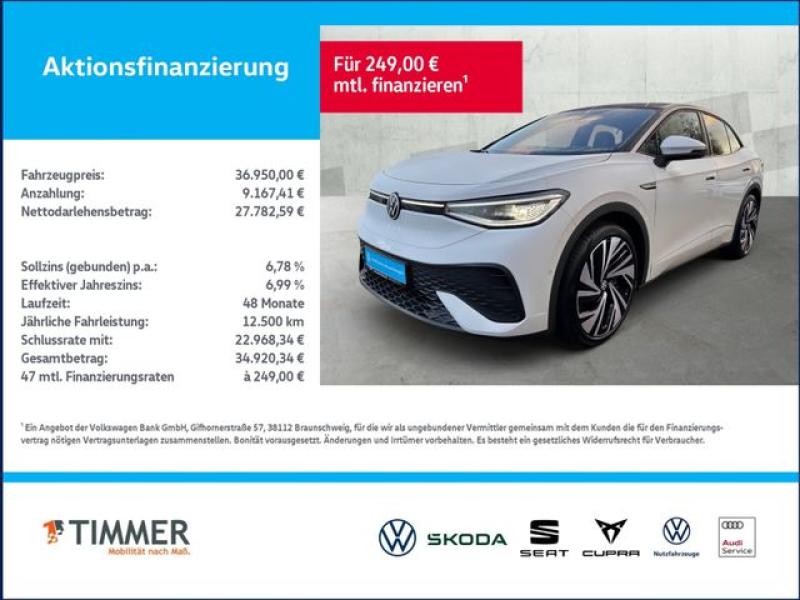 VW  ID.5 PRO PERF. 82 kWh +AHK +360° +CARPLAY +21" +, Gletscherweiß Metallic