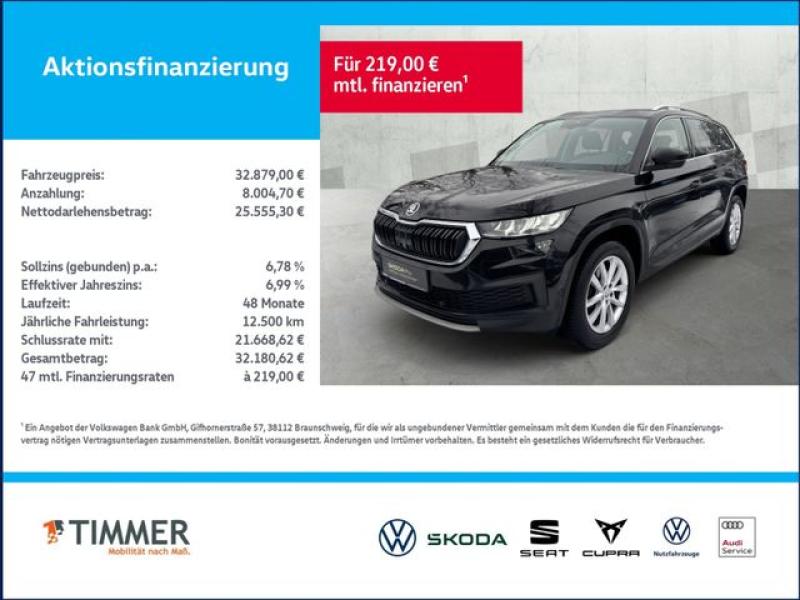 SKODA  Kodiaq 2.0 TDI DSG Ambition +AHK +CANTON +LED +A, Schwarz-Magic Perleffekt