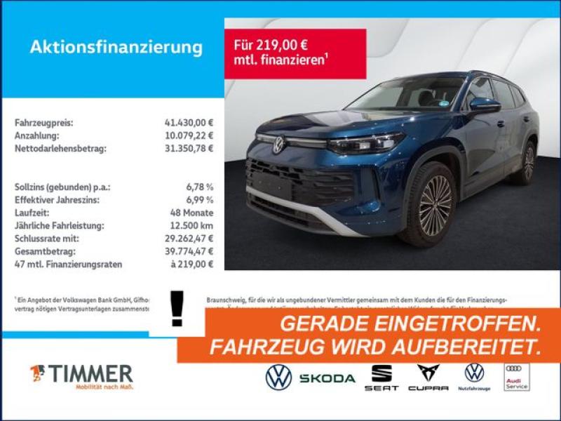 VW  Tayron 2.0 TDI DSG 4M LIFE +AHK +360° +HD-MATRIX, Nightshade Blue Metallic