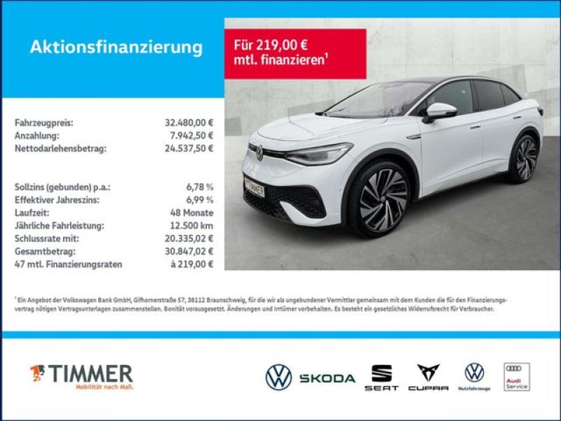VW  ID.5 PRO PERF. 82 kWh +AHK +IQ.LIGHT +HuD +360°, Gletscherweiß Metallic