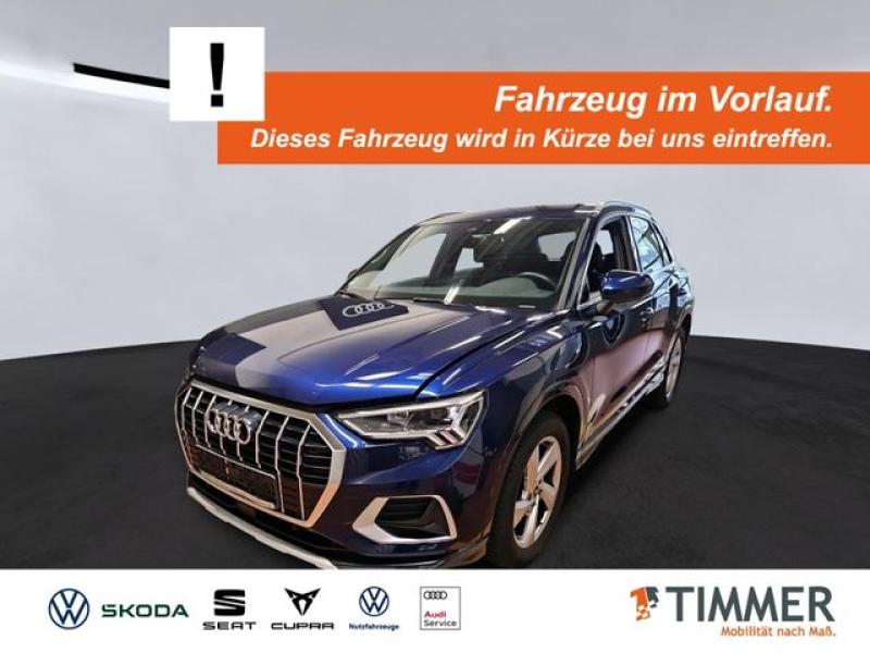 AUDI  Q3 35 TFSI S tronic ADVANCED +LED +VIRTUAL +NAVI, Navarrablau Metallic