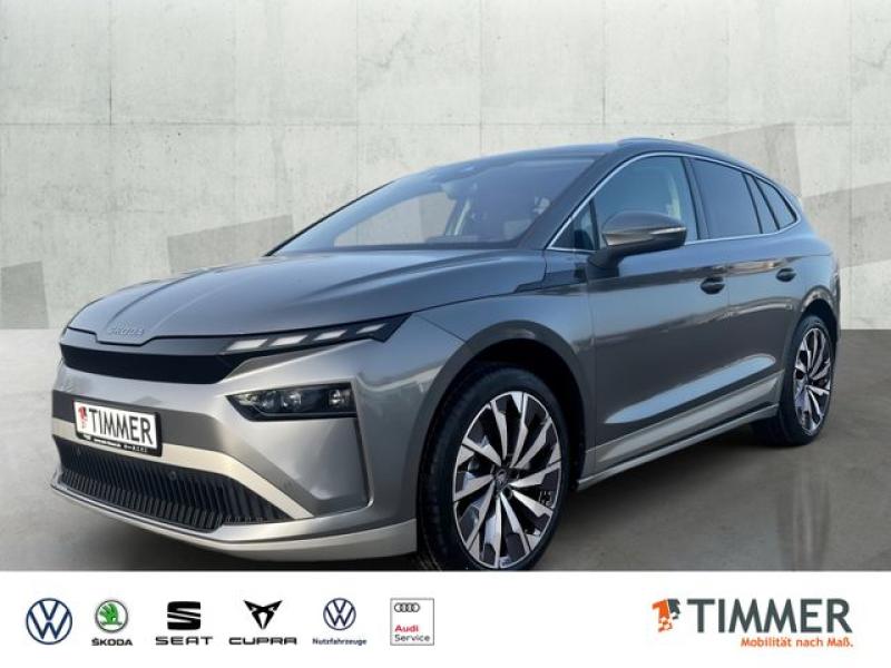 SKODA  Enyaq 85 Lounge 210kW (286PS)*AHK*TRAVEL*SHZ*NAV, Graphite-Grau Metallic