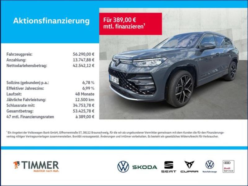 VW  Tayron 2.0 TDI 142 kW 4Motion R-Line*AHK*Harman*, Delfingrau Metallic