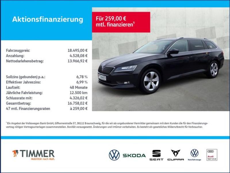 SKODA  Superb Combi 2.0 TDI Style AHK*NAV*ACC*RFK*, blackmagicperleff.