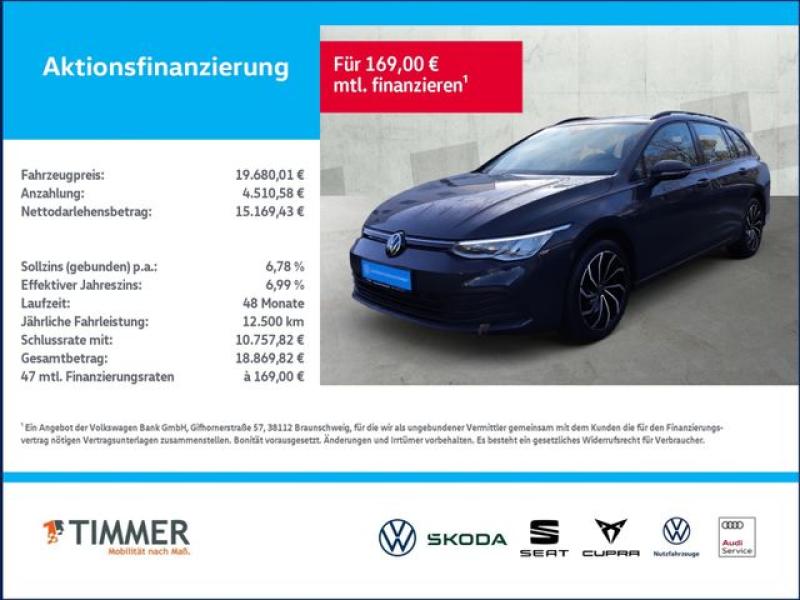VW  Golf VIII Variant 2.0 TDI LIFE *AHK *LED *ACC *V, Uranograu