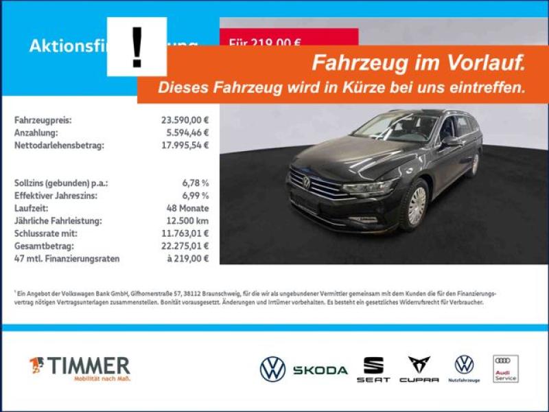 VW  Passat Variant 2.0 TDI DSG BUSINESS +AHK +LED +A, Mangangrau Metallic