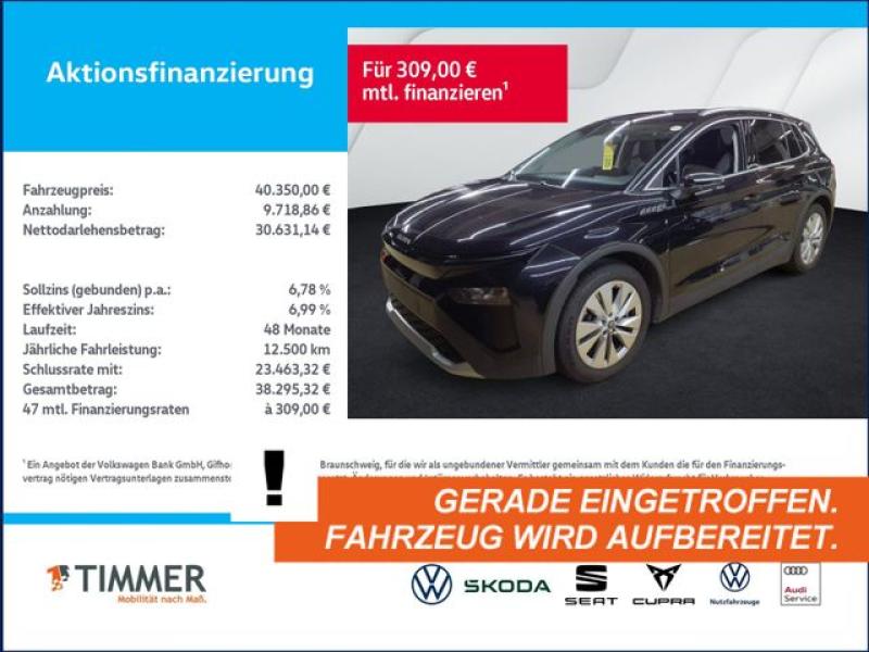 SKODA  Elroq 85 LOFT WÄPU +AHK +19" +CARPLAY +LED +ACC, Black Magic Perleffekt