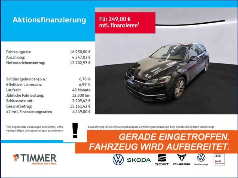 VW  Golf VII 1.6 TDI COMFORT +LED +ACC +NAVI +SHZ +A, Deep Black Perleffekt