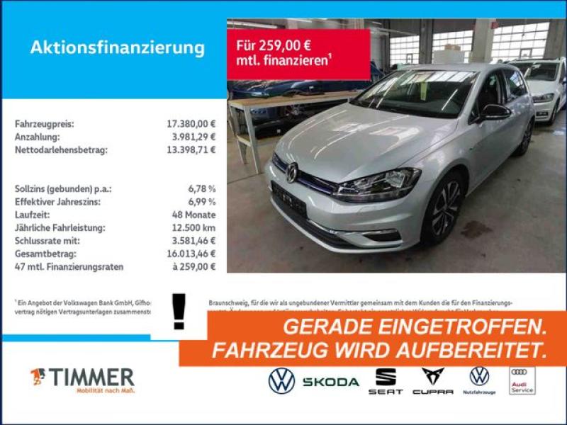 VW  Golf VII 1.5 TSI IQ.DRIVE +ACC +SHZ +APP +CLIMA, Reflexsilber Metallic