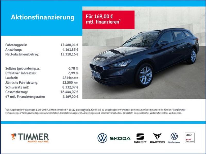 SEAT  Leon ST 2.0 TDI *CONNECT +LED +KEYLESS +NAVI +VI, Magnetic Tech