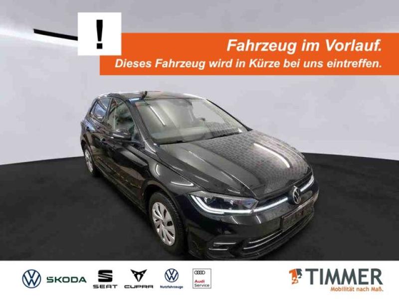 VW  Polo 1.0 TSI DSG STYLE +IQ.LIGHT +VIRTUAL +NAVI, Deep Black Perleffekt
